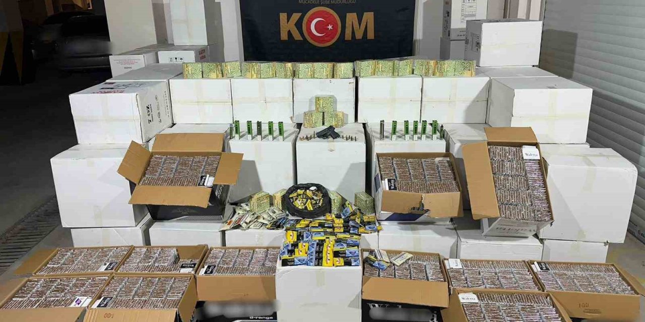 Eskişehir’de 1 Milyon Tl Değerinde Tütün Ürünü Ele Geçirilirdi