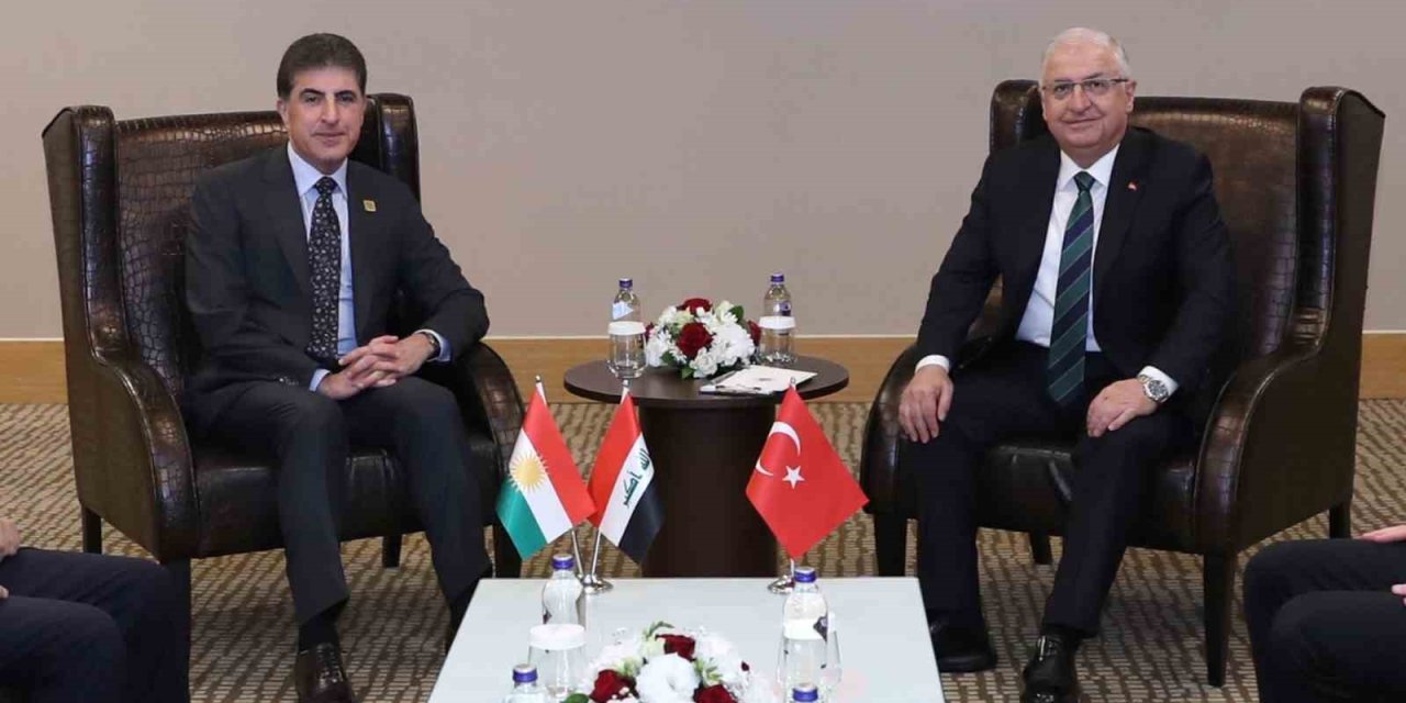 Bakan Güler, Ikby Başkanı Barzani İle Bir Araya Geldi