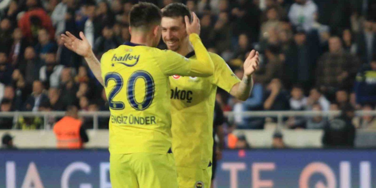 Trendyol Süper Lig: Hatayspor: 0 -  Fenerbahçe: 2 (maç Sonucu)