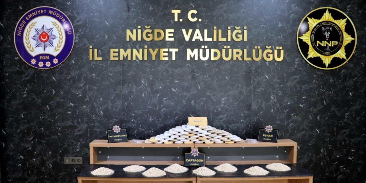 Ses Sisteminden 2 Buçuk Milyon Tl’lik Uyuşturucu Çıktı