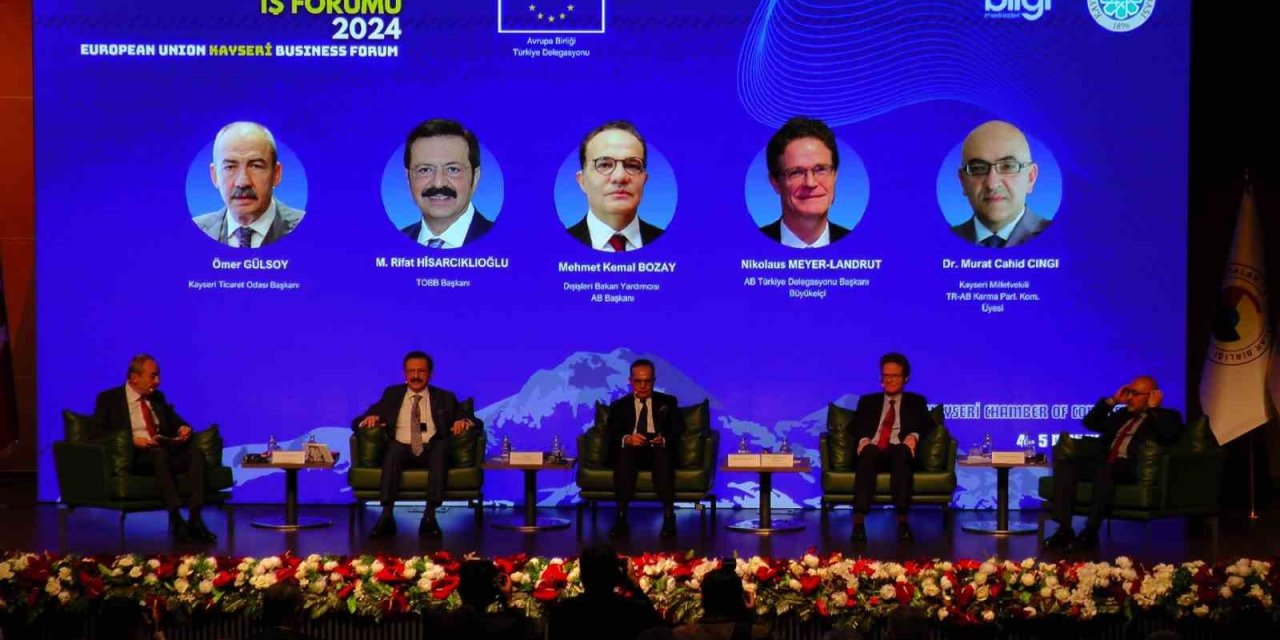 Dışişleri Bakan Yardımcısı Bozay: “kayseri Ab’ye Uyum Noktasında Yeşil Dönüşüm Ve Dijitalleşme İle Herkesten Önce Uyumu Sağlar”