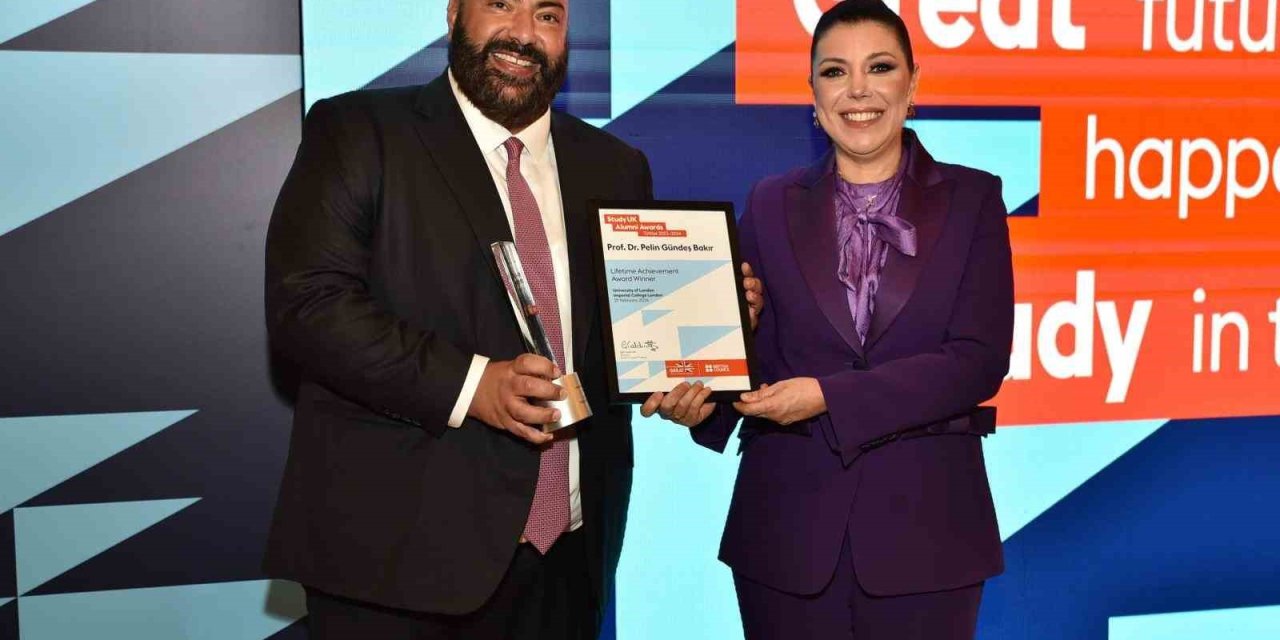 Pelin Gündeş Bakır’a ‘yaşam Boyu Başarı Ödülü’