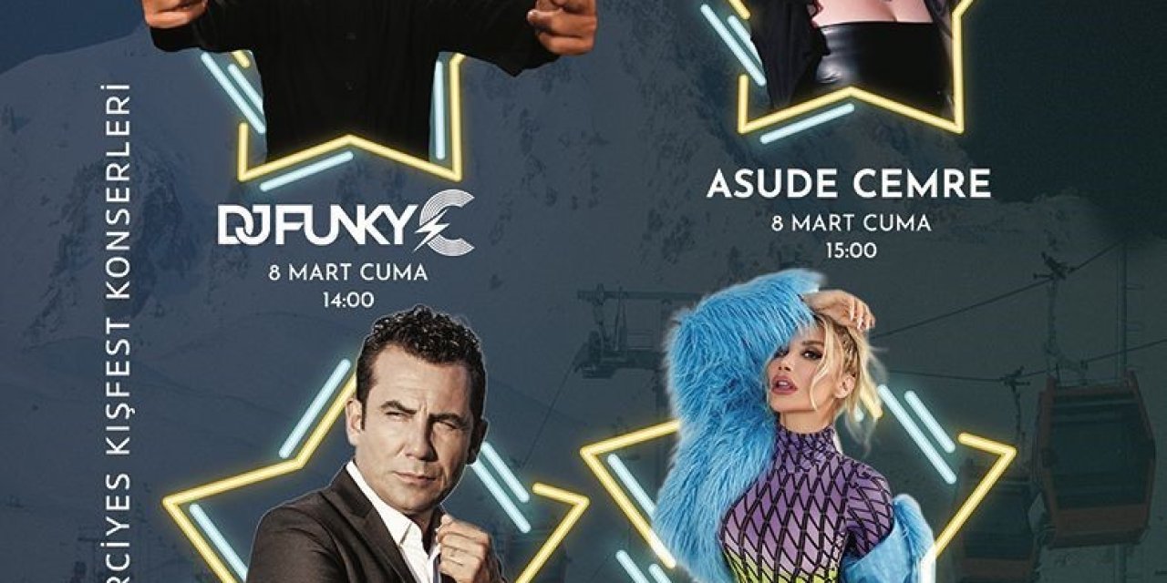 Büyükşehir’den Erciyes’te Kışfest İle Ücretsiz Konserler