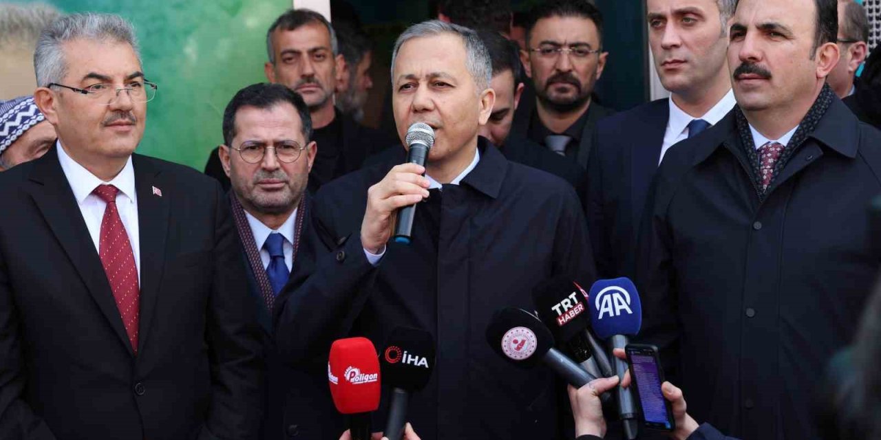 Bakan Yerlikaya: “pkk Başta Olmak Üzere Terör Örgütlerinin Hiçbirine Göz Açtırmıyoruz”