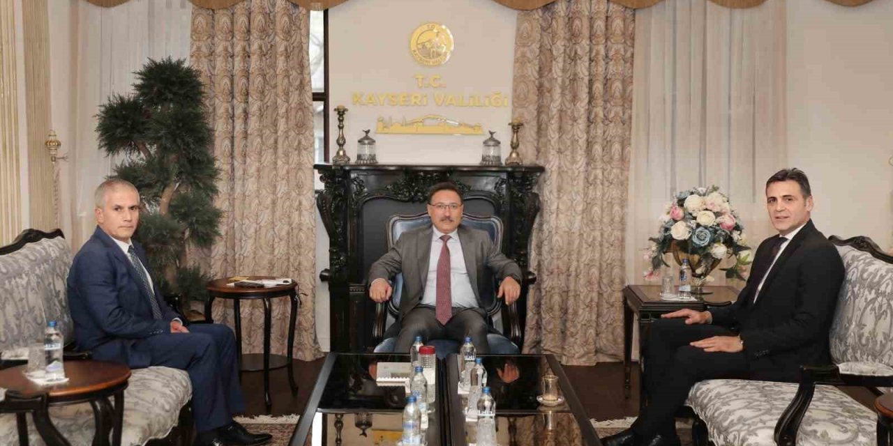 Vali Çiçek, Göreve Başlayan Aydın’ı Kabul Etti