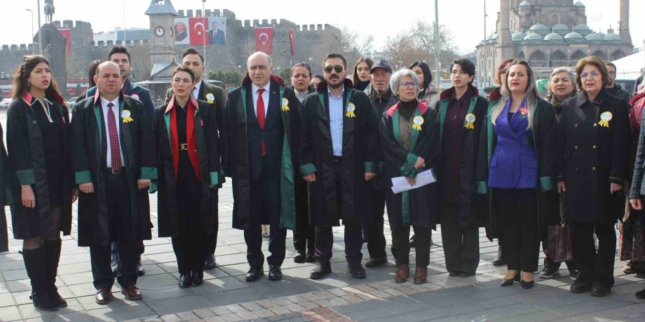 Kayseri Barosu’ndan Kadın Avukata Yapılan Saldırıya Kınama