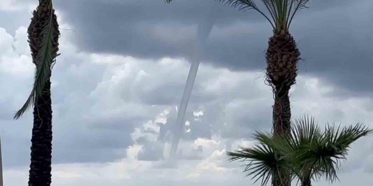 Alanya’da Bir Hortum Daha Görüldü