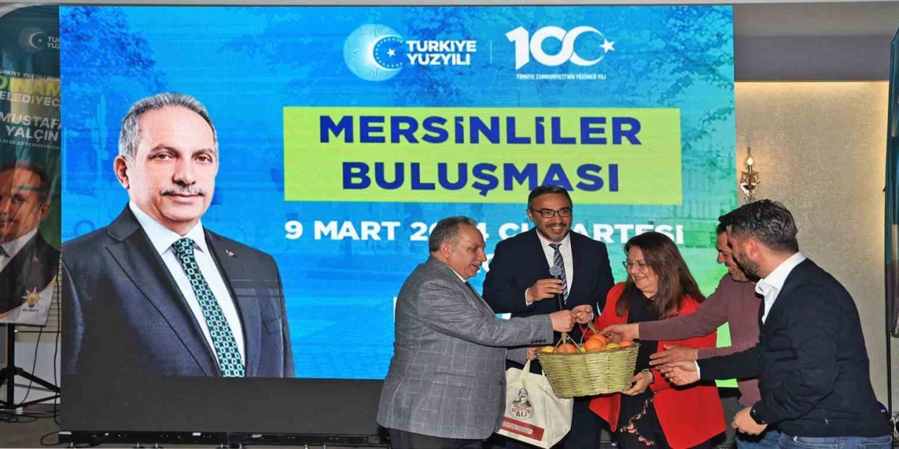 Başkan Yalçın Mersinlilerle Buluştu
