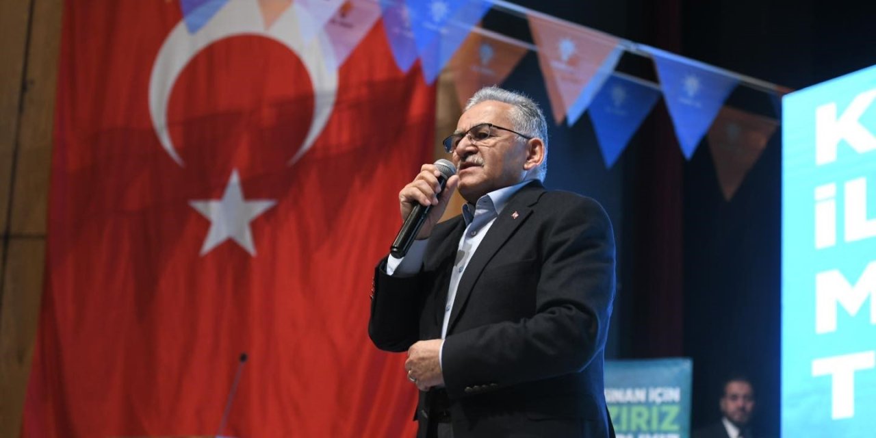 Başkan Büyükkılıç: “sevdamız Şehrimize, Sevdamız İnsanımıza, Sevdamız Ay Yıldızlı Türk Bayrağımıza”