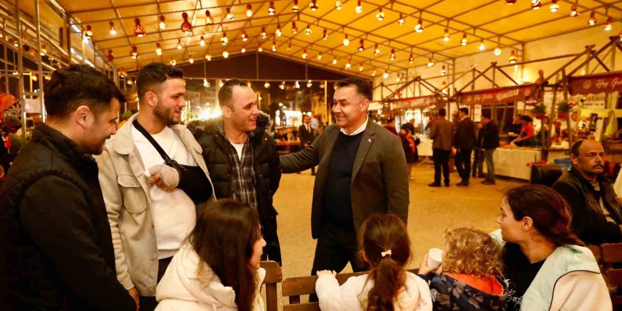 Başkan Yücel Ramazan Meydanı’nda Vatandaşlarla Buluştu