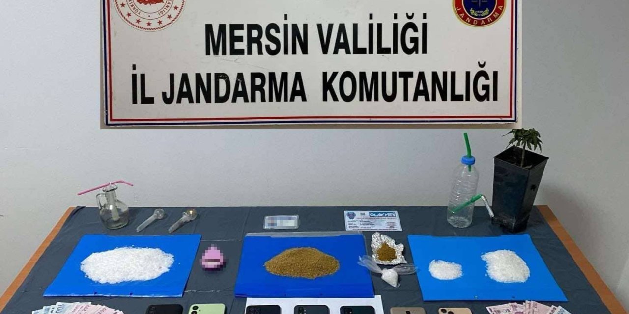 Mersin’de Uyuşturucu Operasyonu: 4 Tutuklama