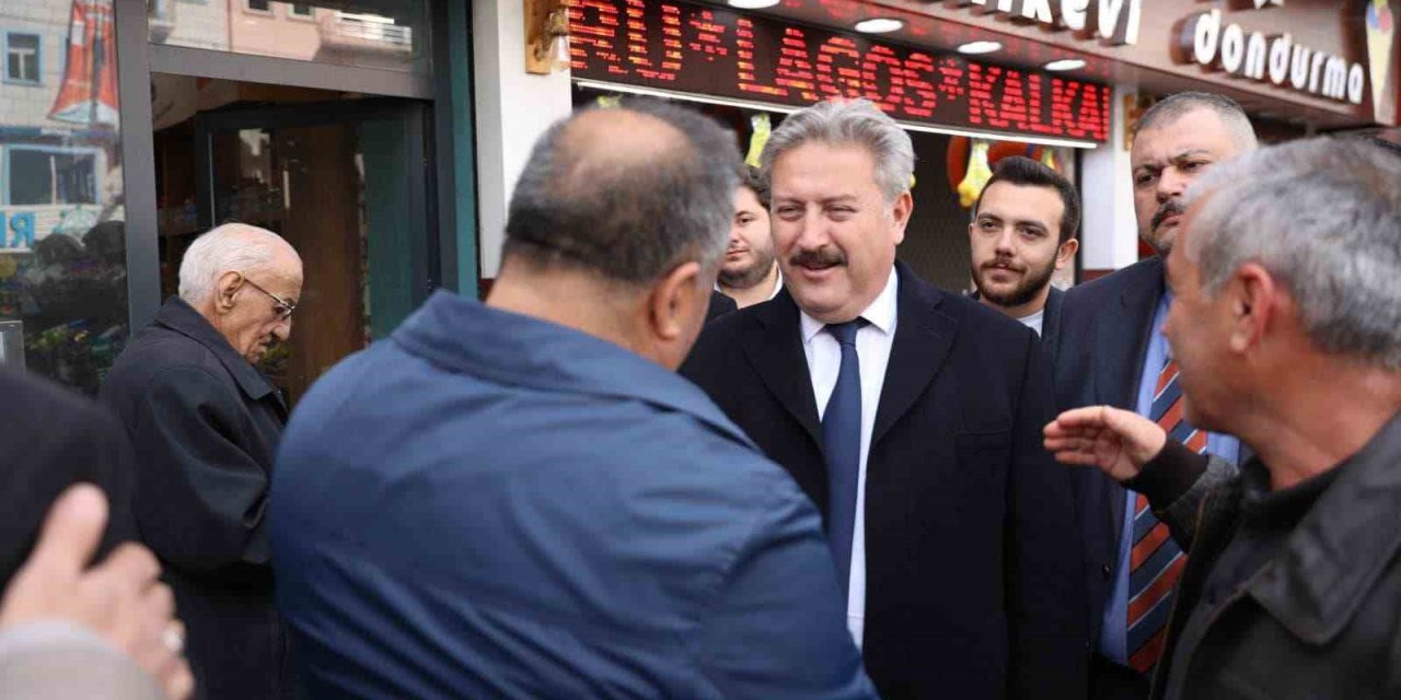 Başkan Palancıoğlu Osman Kavuncu Esnafını Ziyaret Etti