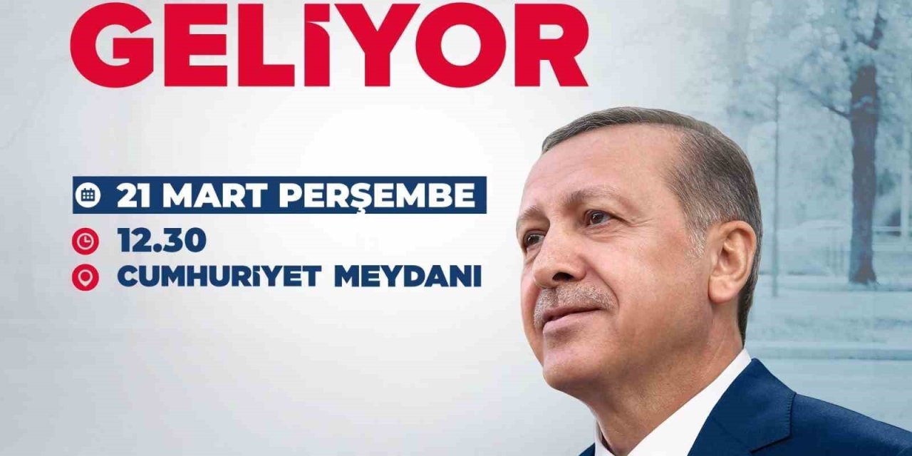 Cumhurbaşkanı Erdoğan, Perşembe Günü Kayseri’de