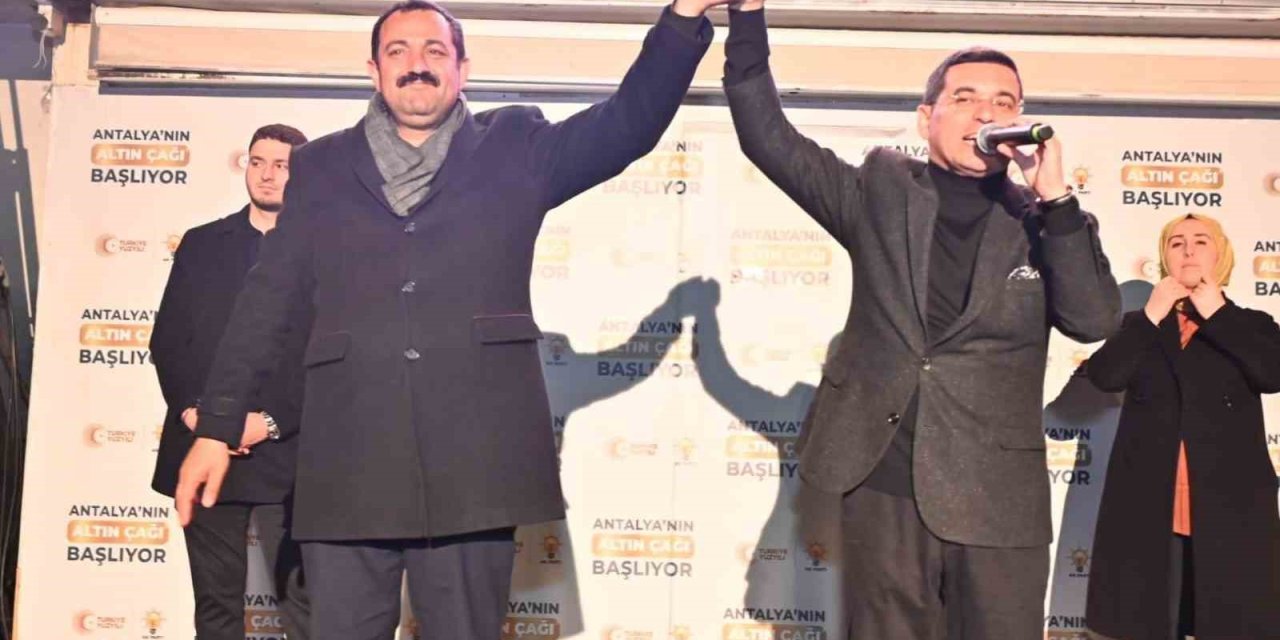 Tütüncü: “biz Antalya’ya Sevdalıyız”