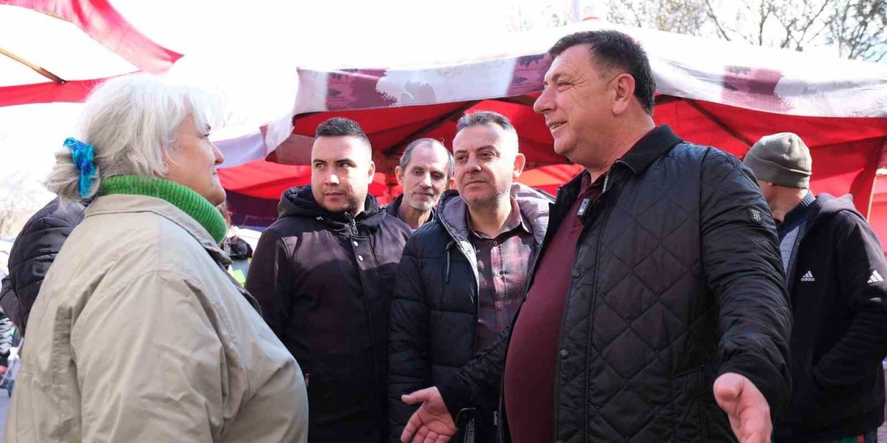 Özkan Alp: "pazarcı Esnafının Yanındayım"