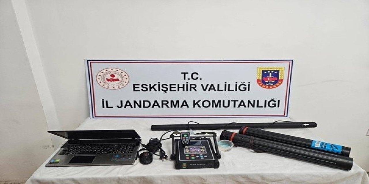 Jandarmadan Kaçak Kazı Operasyonu