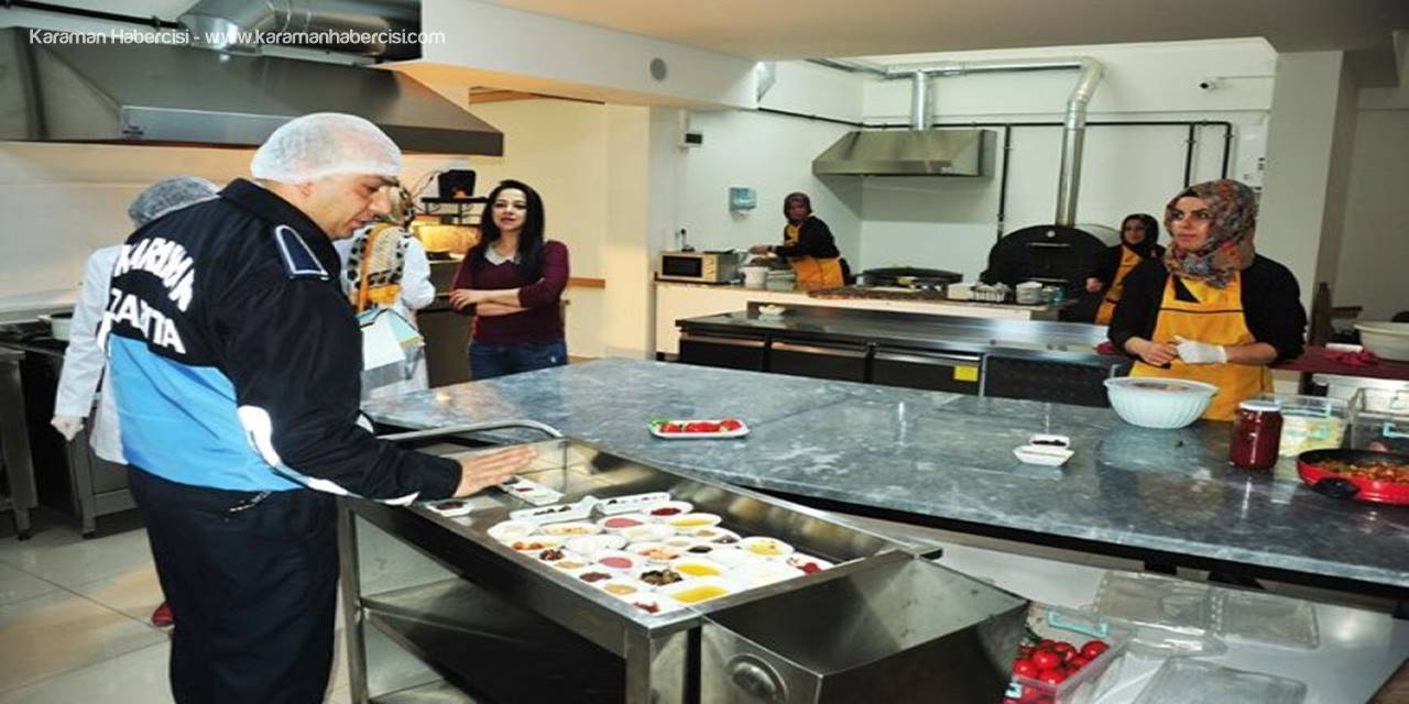 Karaman'da Zabıta Ekiplerinden Sıkı Denetim