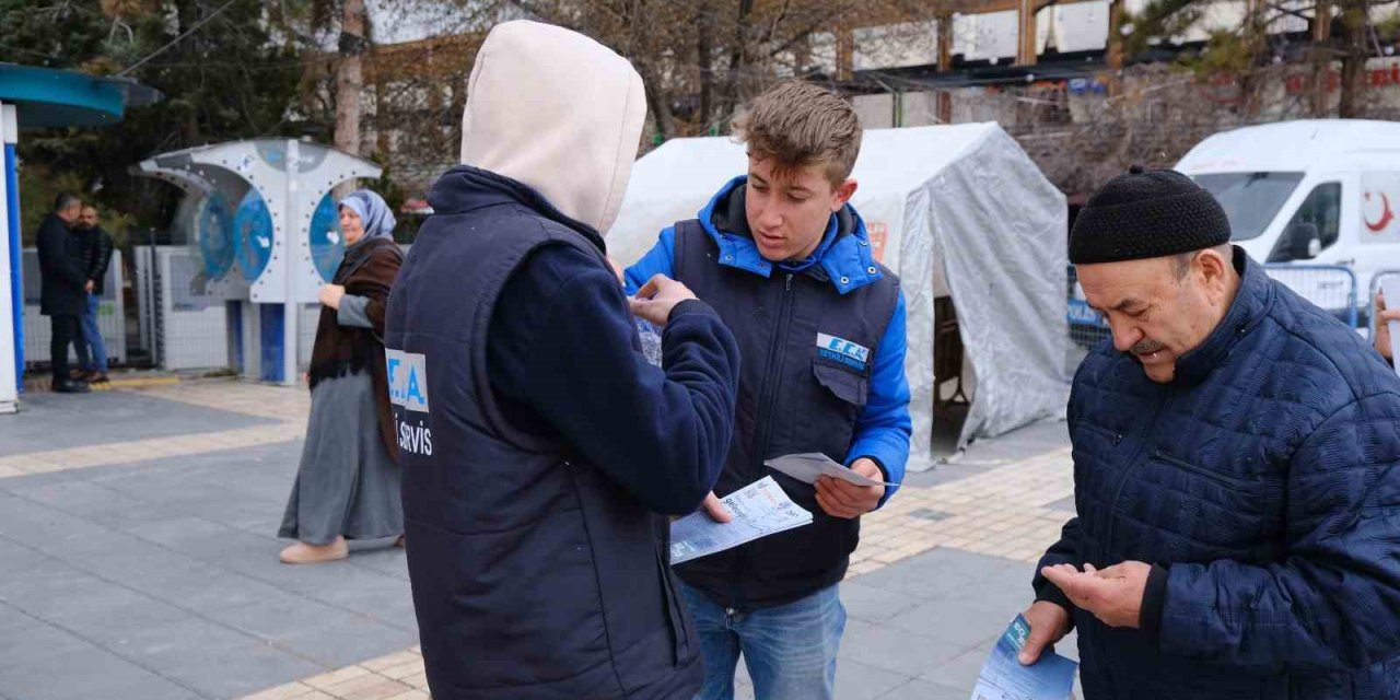 Su Tasarrufuna Dikkat Çekmek İçin Conta Dağıttılar