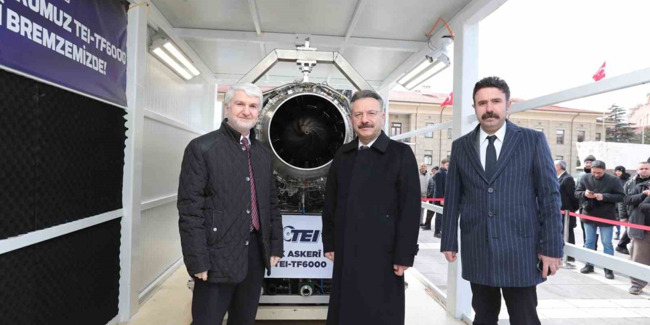 Vali Aksoy Ve Prof. Dr. Mahmut Faruk Akşit Milli Motorları İnceledi