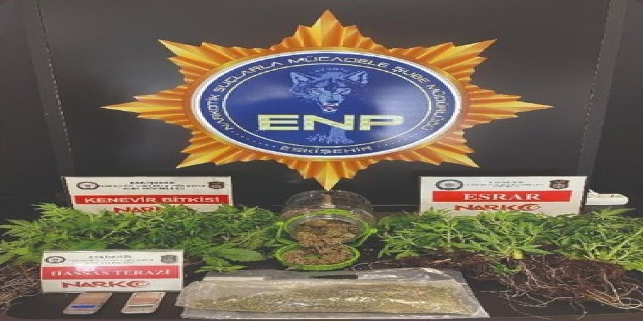 Eskişehir Polisinden Uyuşturucu Operasyonu