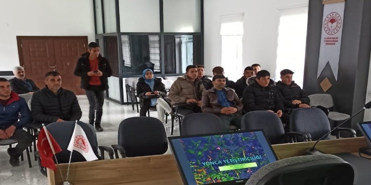 Niğde’de Baklagil Yem Bitkileri Kursu Eğitimleri Başladı