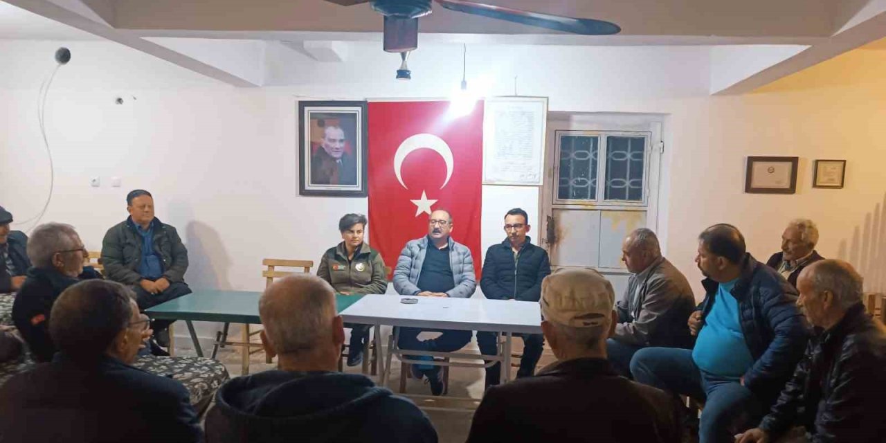 Orman Köylüleri Yangınlara Karşı Bilgilendiriliyor