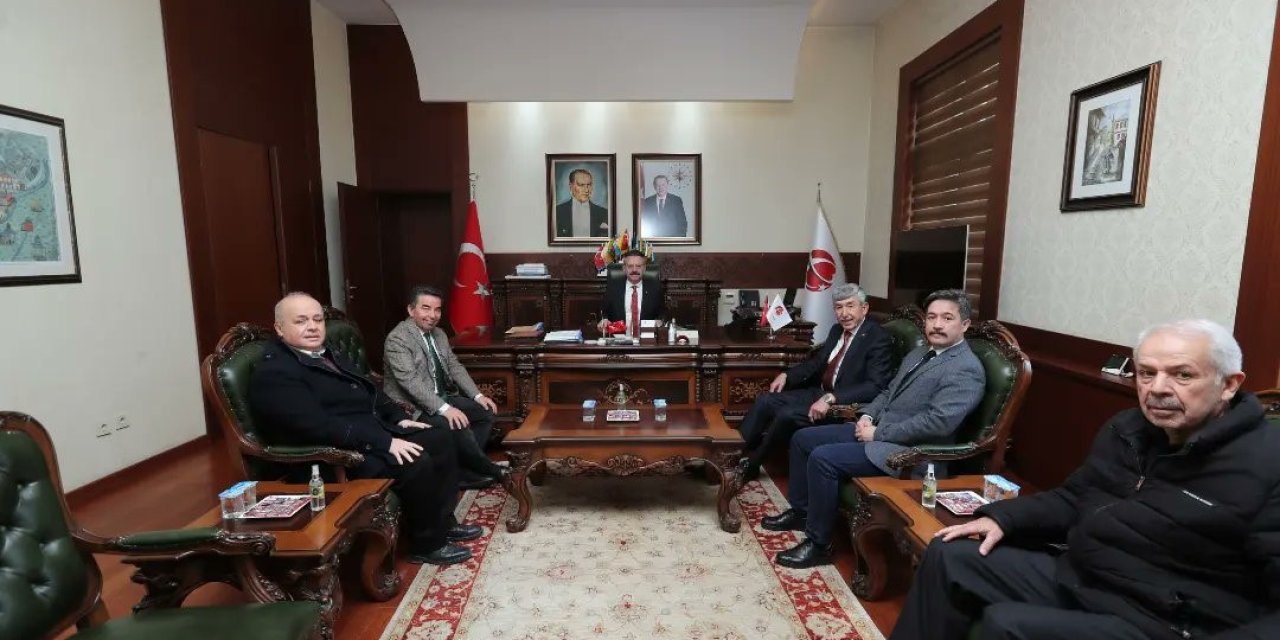 Türk Ocakları 112. Kuruluş Yıl Dönümünde Vali Hüseyin Aksoy’a Anlamlı Ziyaret