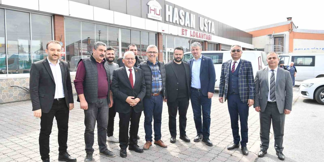 Başkan Büyükkılıç’tan Ağaç İşleri Esnafına Ziyaret