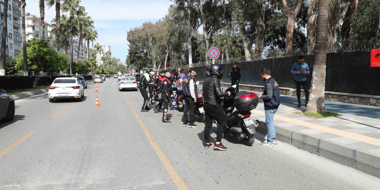 Mersin’de Motosiklet Hırsızlığına Karşı Uygulama