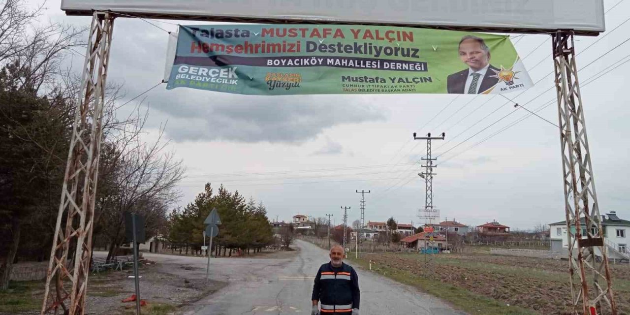 Baba Ocağı Boyacı’dan Mustafa Yalçın’a Destek