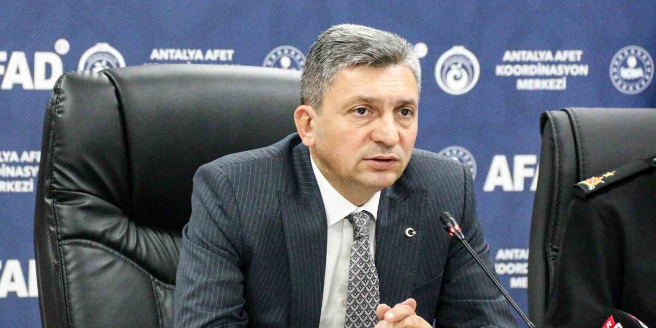 Vali Şahin: "antalya’da 6 Bin 40 Sandıkta 1 Milyon 925 Bin 946 Seçmen Oy Kullanacak"