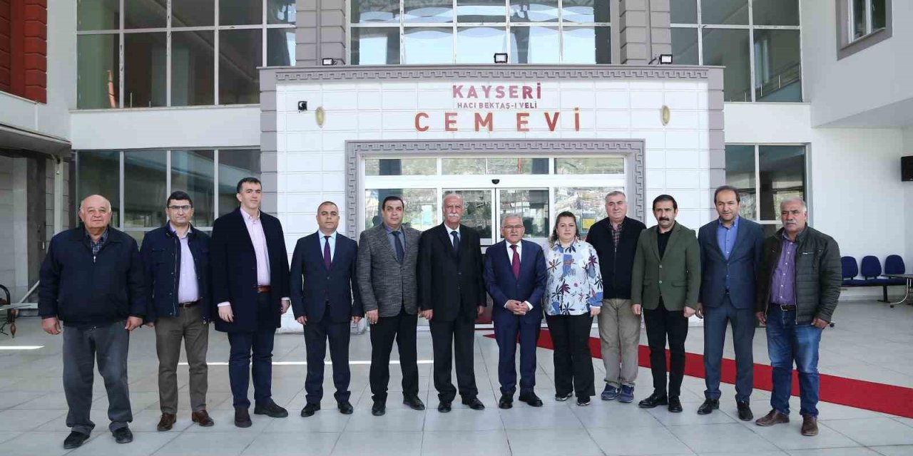 Başkan Büyükkılıç, Hacı Bektaş-ı Veli Cem Evi’ni Ziyaret Etti