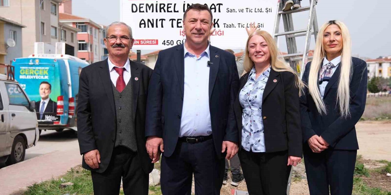 Özkan Alp Emek Mahallesine Verdiği Sözü Tuttu