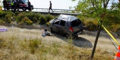 Aksaray’da Otomobil Takla Attı: 1 Ölü, 2 Yaralı