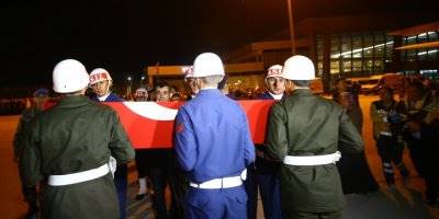 Şehit Teğmen'in Naaşı Konya'ya Getirildi