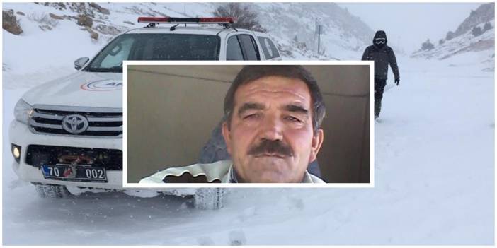 Karaman’da Kayıp Şahıs İçin Arama Kurtarma Çalışması Başlatıldı