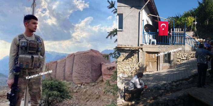 Karaman'a Şehit Ateşi Düştü