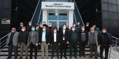 Aksaray'da Bazı Sivil Toplum Kuruluşlarından Vali Aydoğdu'ya Destek