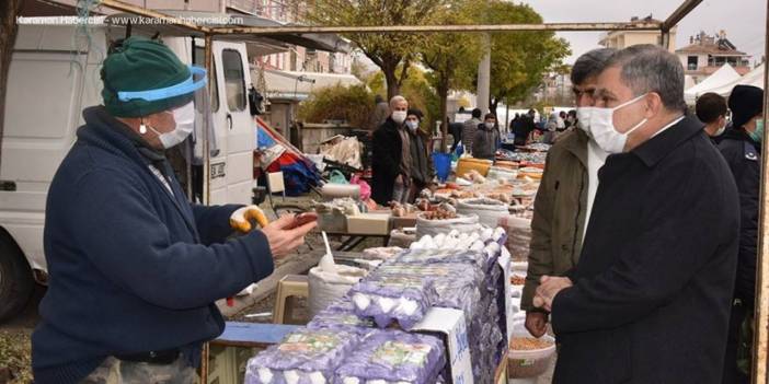 Karaman'da Semt Pazarı Kurulacak Yerler Belirlendi