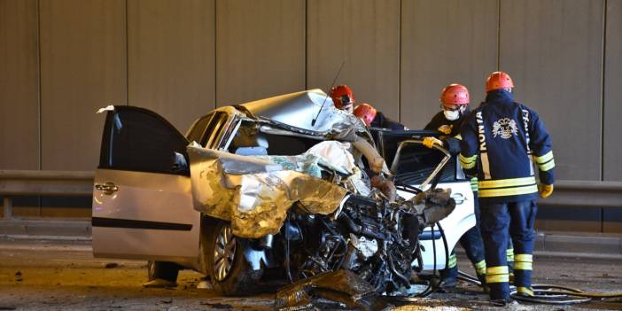 Konya'da Feci Kaza, Baba Öldü, Eşi Ve 3 Çocuğu Yaralandı