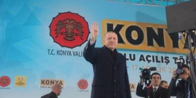 Cumhurbaşkanı Erdoğan Konya’da Sevgi Gösterileriyle Karşılandı