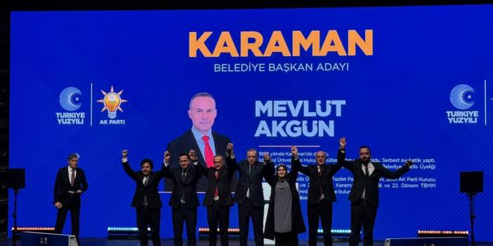 AK Parti Karaman Belediye Başkan Adayı Akgün Oldu