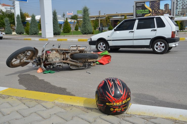 Karaman'da Trafik Kazası: 1 Yaralı