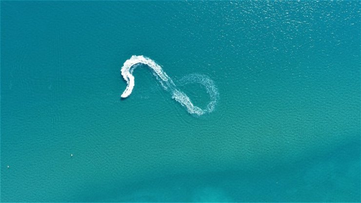 Antalya’da Pastırma Sıcaklarında Deniz Keyfi