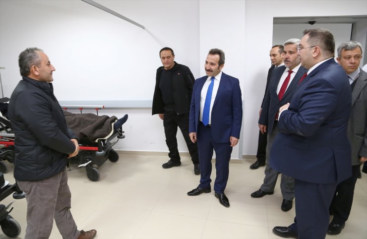 Vali Mantı'nın Hastane Ziyareti