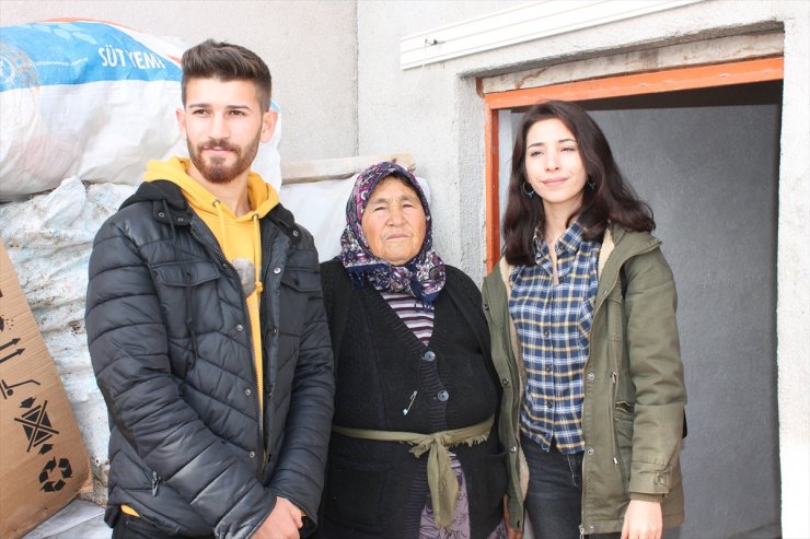 Aksaray'da Hindileri Çalınan Kadına Haluk Leven'ten Yardım