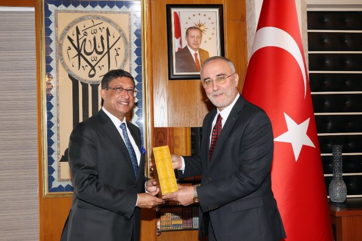 Hindistan Büyükelçisinden Konya Büyükşehir’e Ziyaret