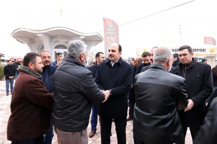 Konya Büyükşehir Belediye Başkanı İbrahim Altay Konimsan’da Esnaflarla Buluştu