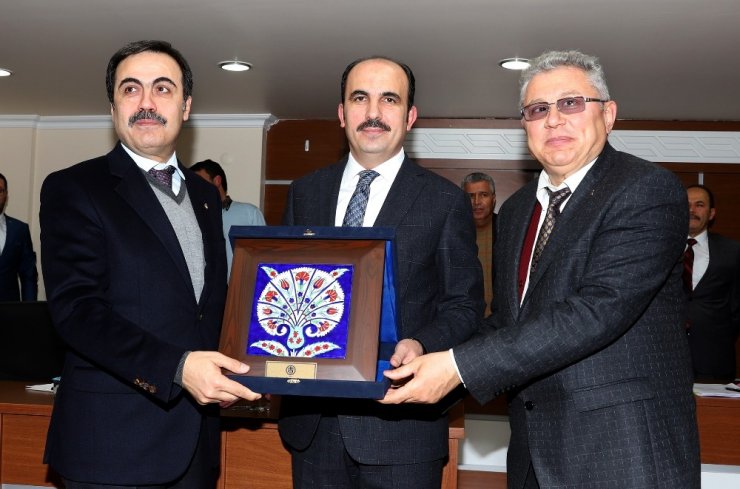 Konya Büyükşehir Belediye Başkanı İbrahim Altay İş Adamlarıyla Buluştu