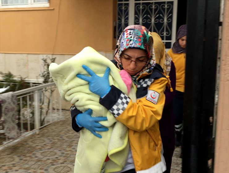 Konya'da Eşini Ve 7 Aylık Bebeğini Darbettiği İddiası
